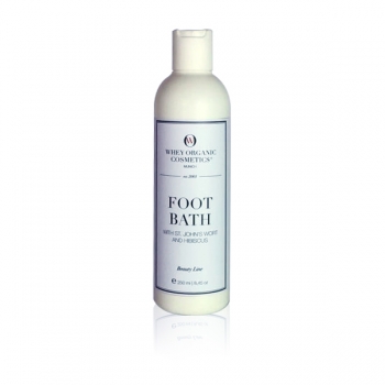 Foot Bath with St. John's Wort and Hibiscus