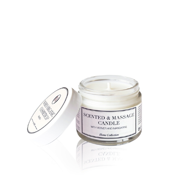 Scented and Massage Candle with Vetiver and Mandarine